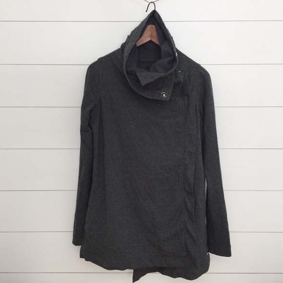 🛑 SOLD LULULEMON Savasana Wrap Jacket Heathered - Picture 15 of 16